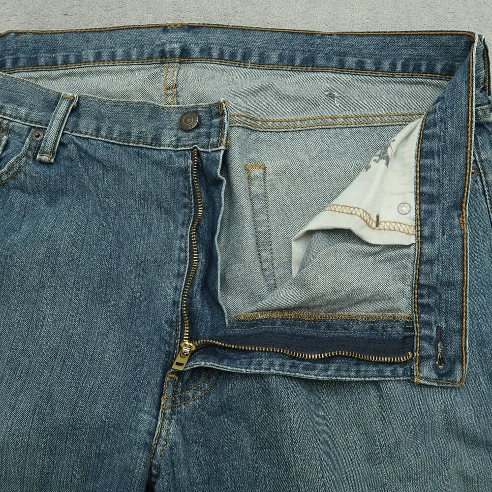 Levi's 559 Jeans Mens Size 40x30 Blue Relaxed Straight 100% Cotton Denim Pants